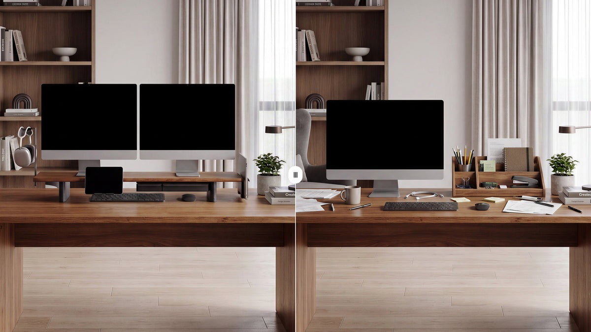 Monitor Stand vs. Desk Shelf: What Is the Difference?