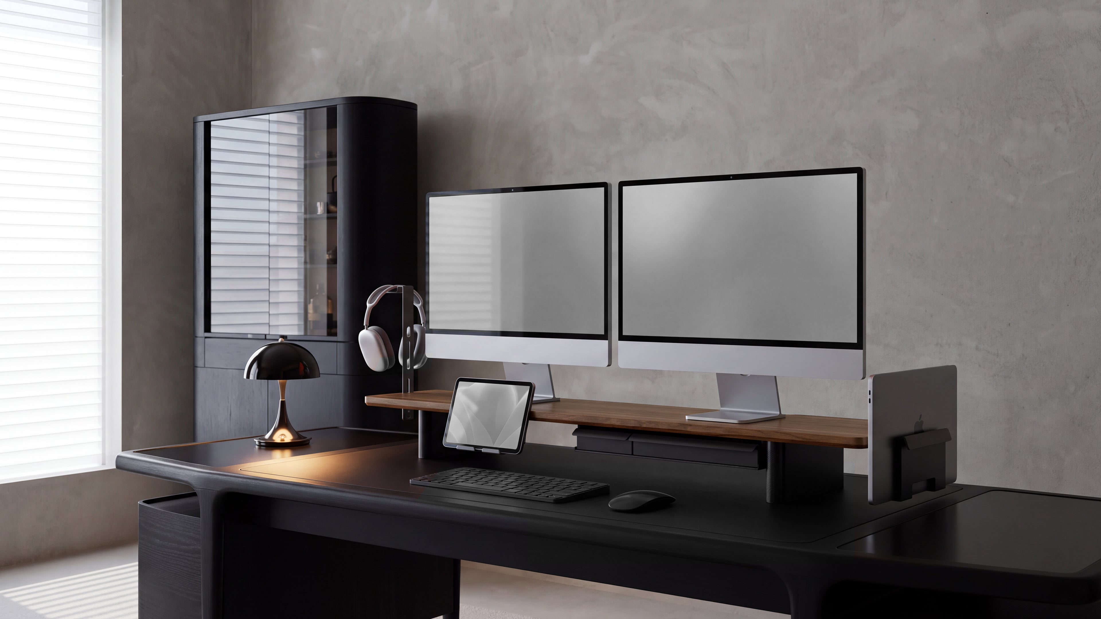 Dual Monitor Risers