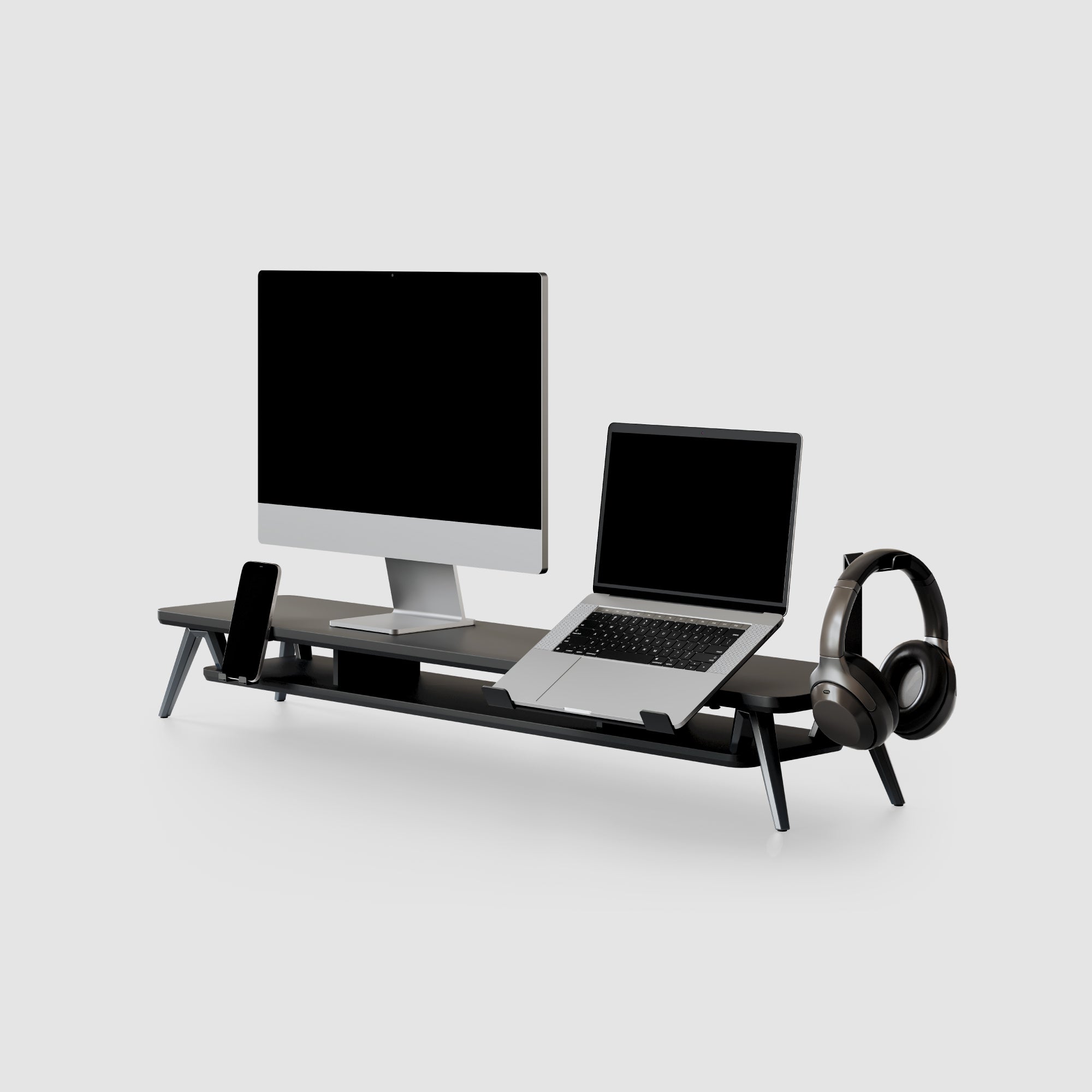 fenge desk shelf rodin pro large black#color_black