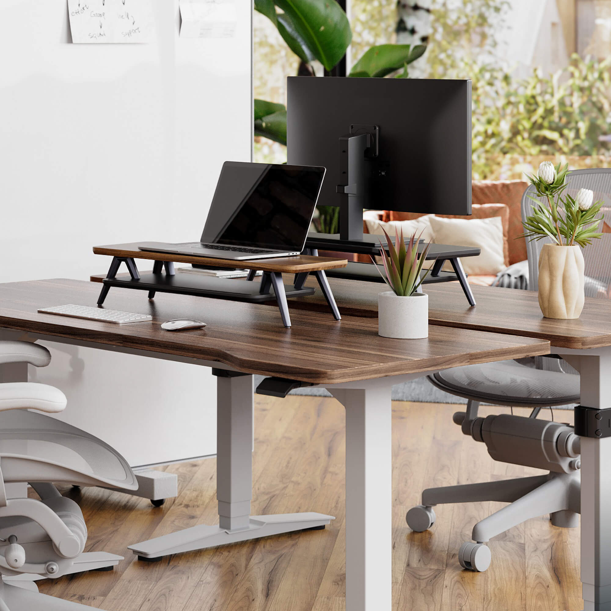rodin desk shelf small strong storage function#color_walnut