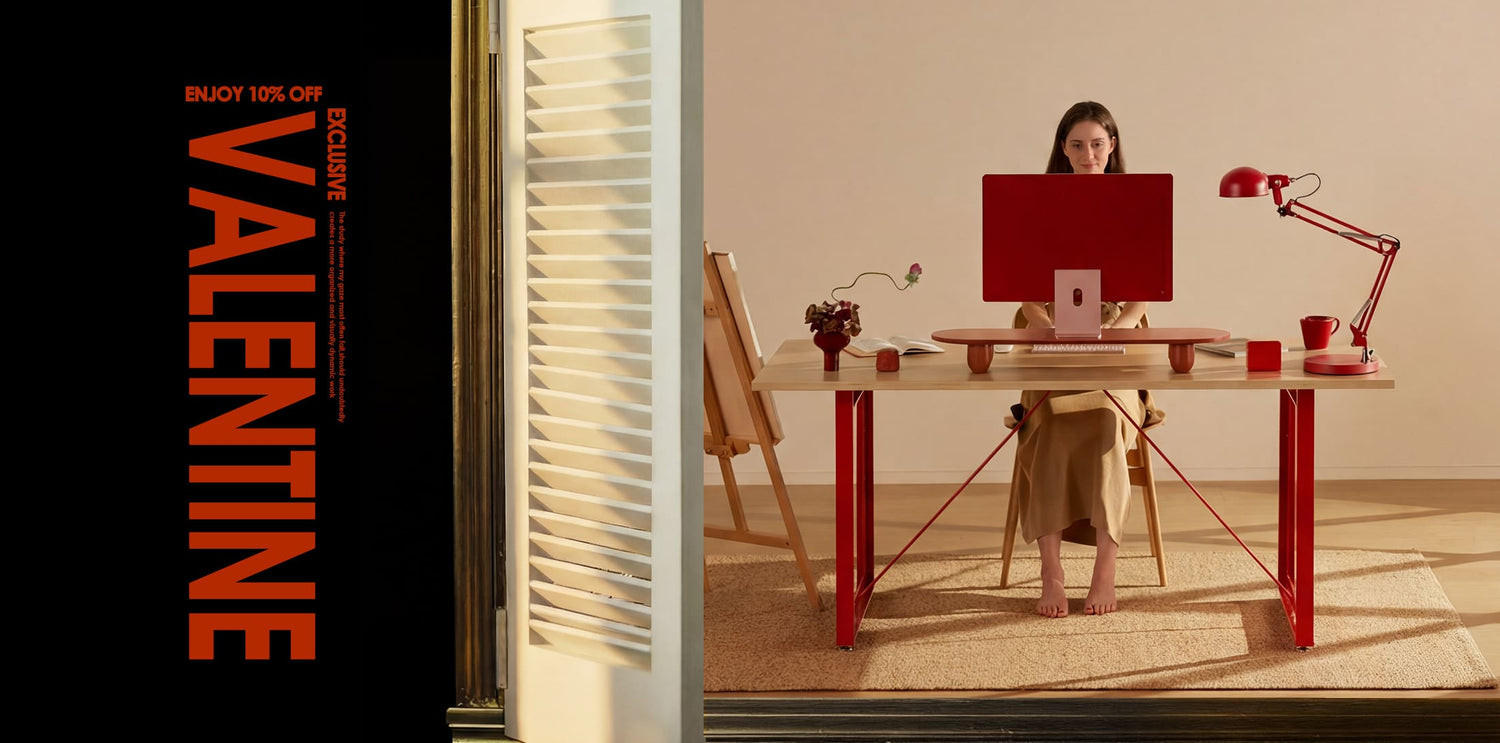 The Most "Supportive" Valentine’s Gift：3 Ways to Show Love with a Monitor Stand