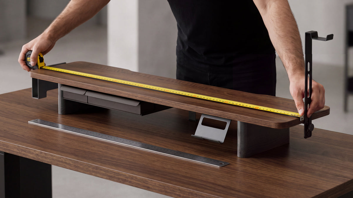 How to Measure for a Monitor Riser Size Before You Buy