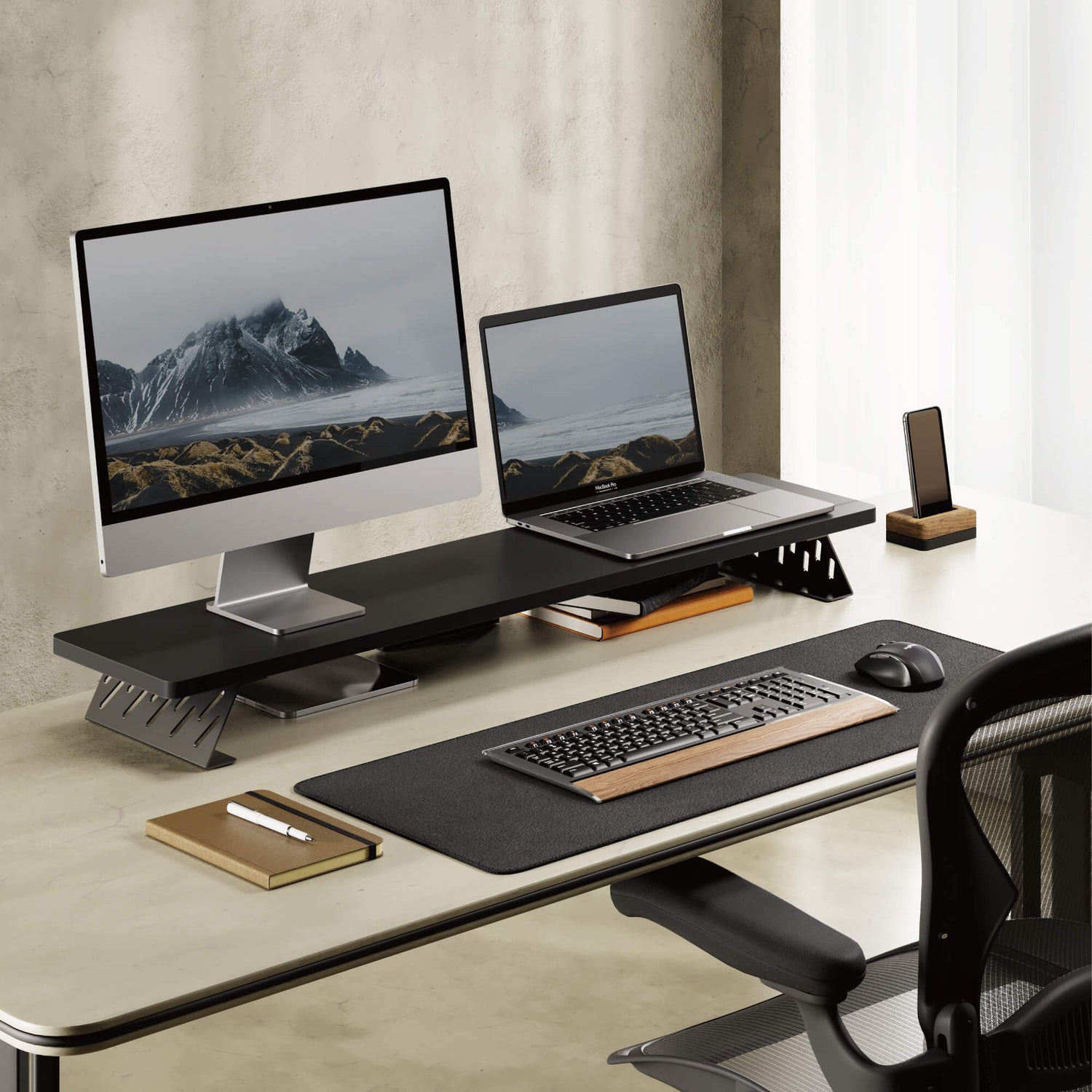 What sets the FENGE Rodin Monitor Stand apart?