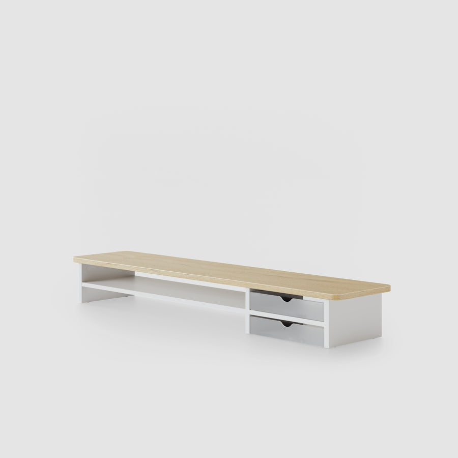 Dual Monitor Risers for Large Monitors & Spacious Desks – FENGE