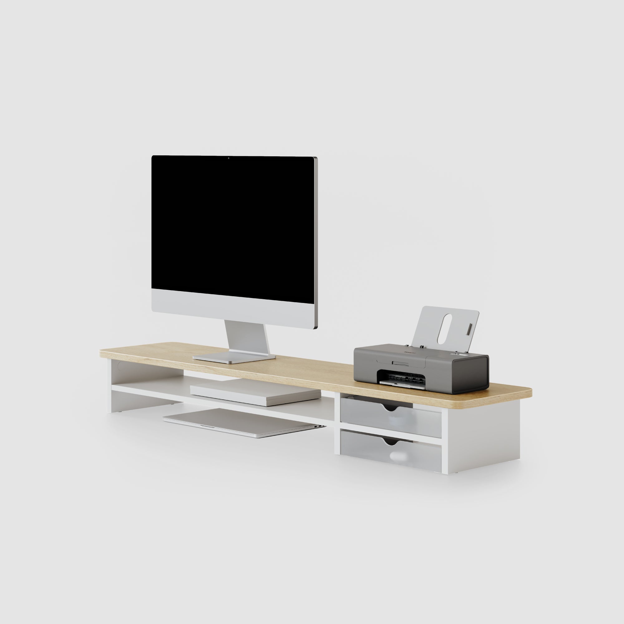 Klimt K210 Monitor Riser in OAK