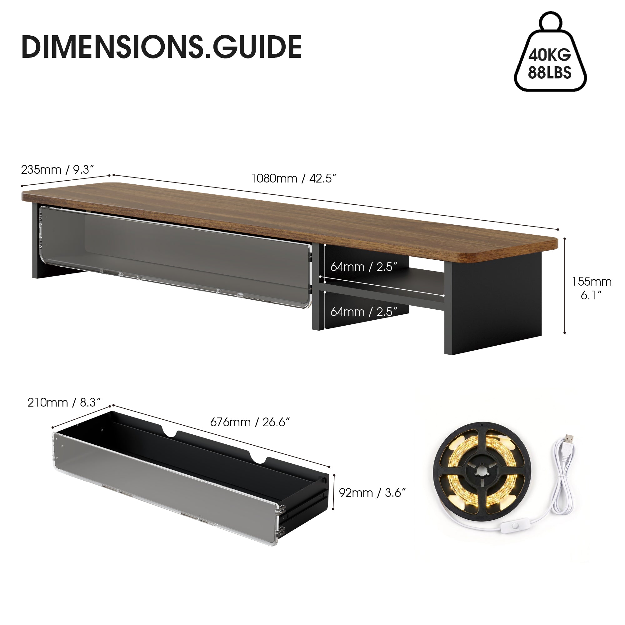 Klimt K410 Monitor Riser