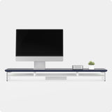 Desk Shelf Y Series Acrylic 42.5" Blue