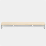 Desk Shelf Y Series Acrylic 42.5" Oak