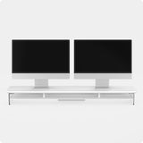 Desk Shelf Y Series Acrylic 42.5" White