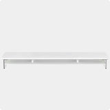 Desk Shelf Y Series Acrylic 42.5" White