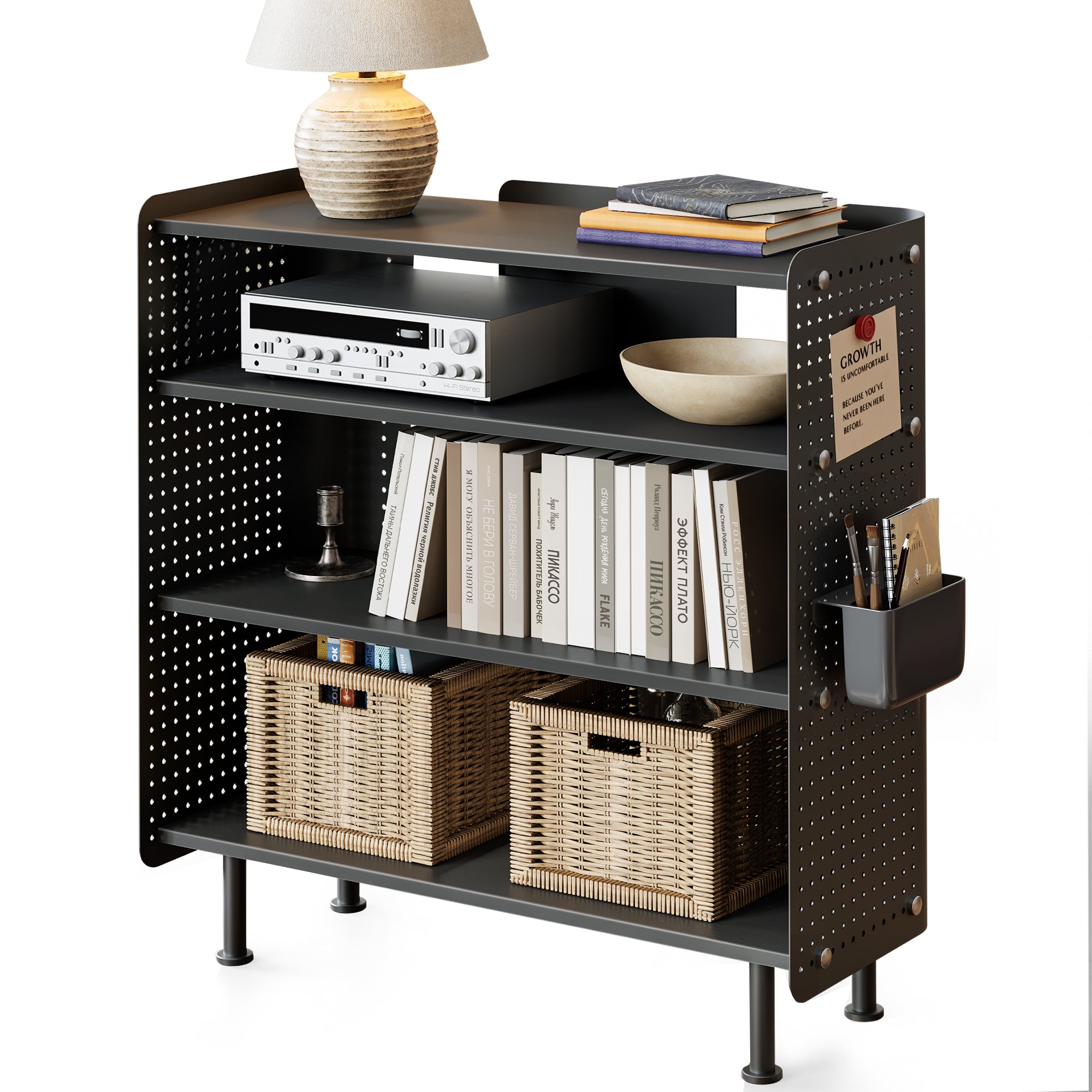 Rodin Pegborad Bookcase D408