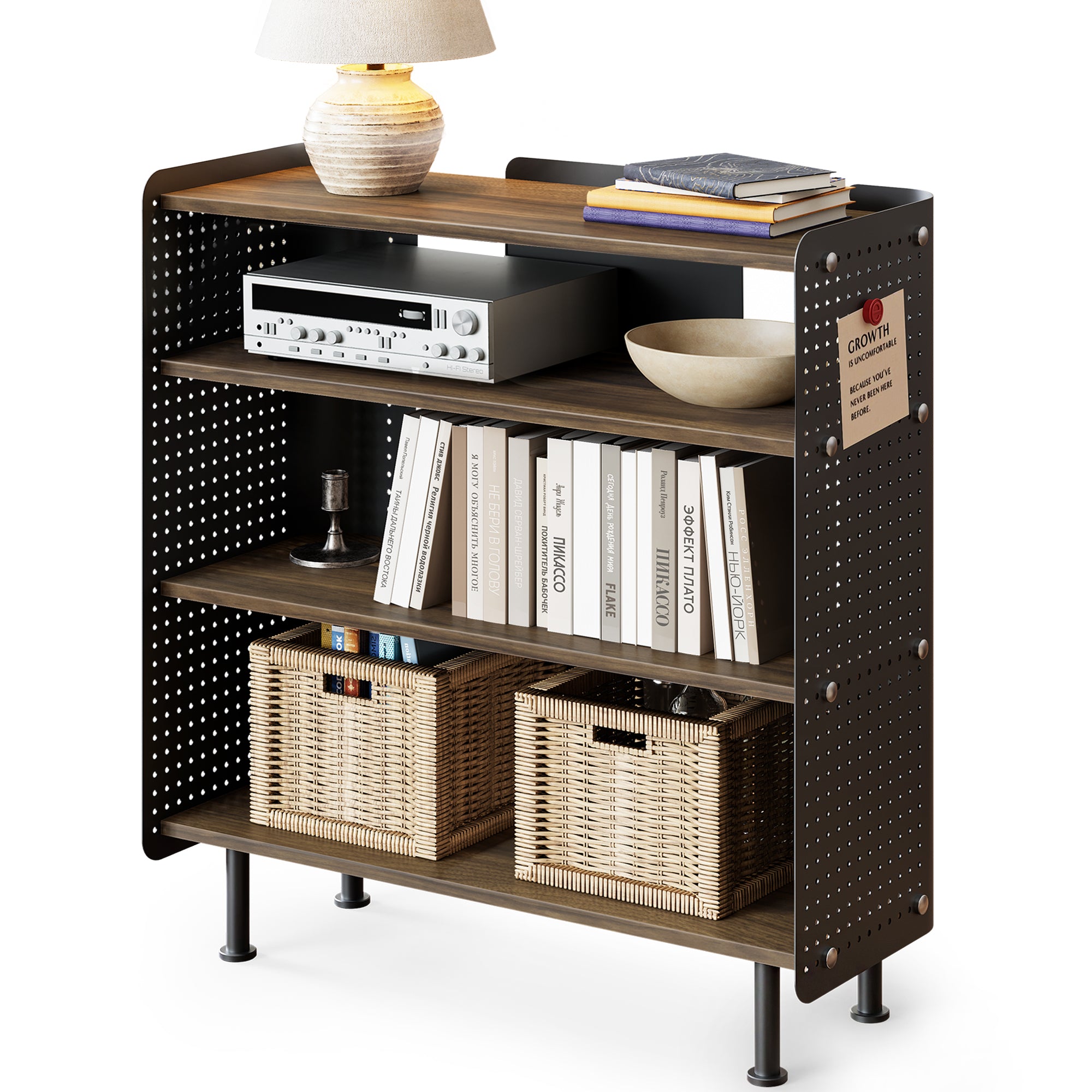 FENGE Rodin Pegboard Large Bookcase – Wall Storage System