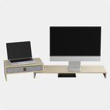 Monitor Stand D1 Series 30.8"-44.5" Oak