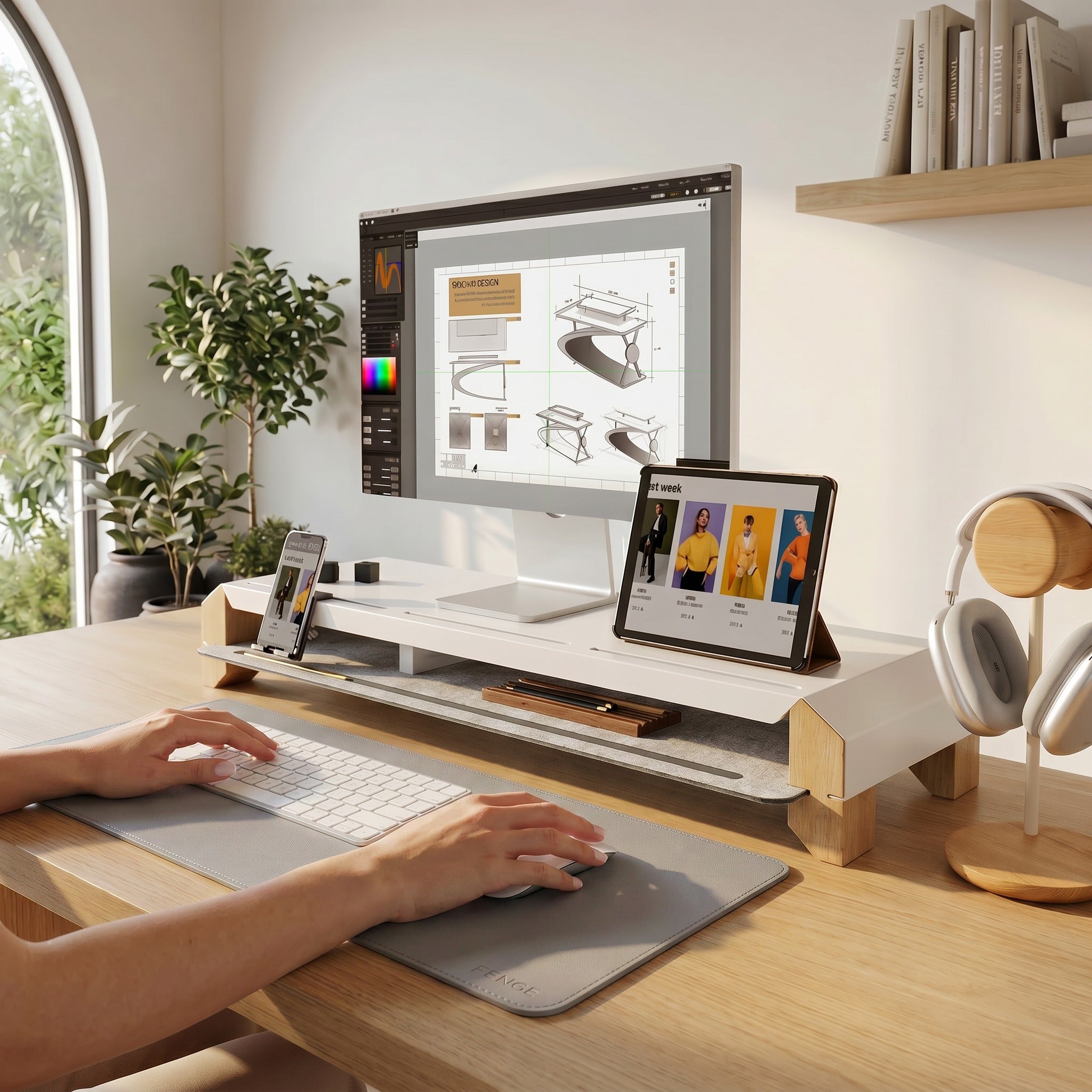 Bundle Aurel L210 Desk Setup