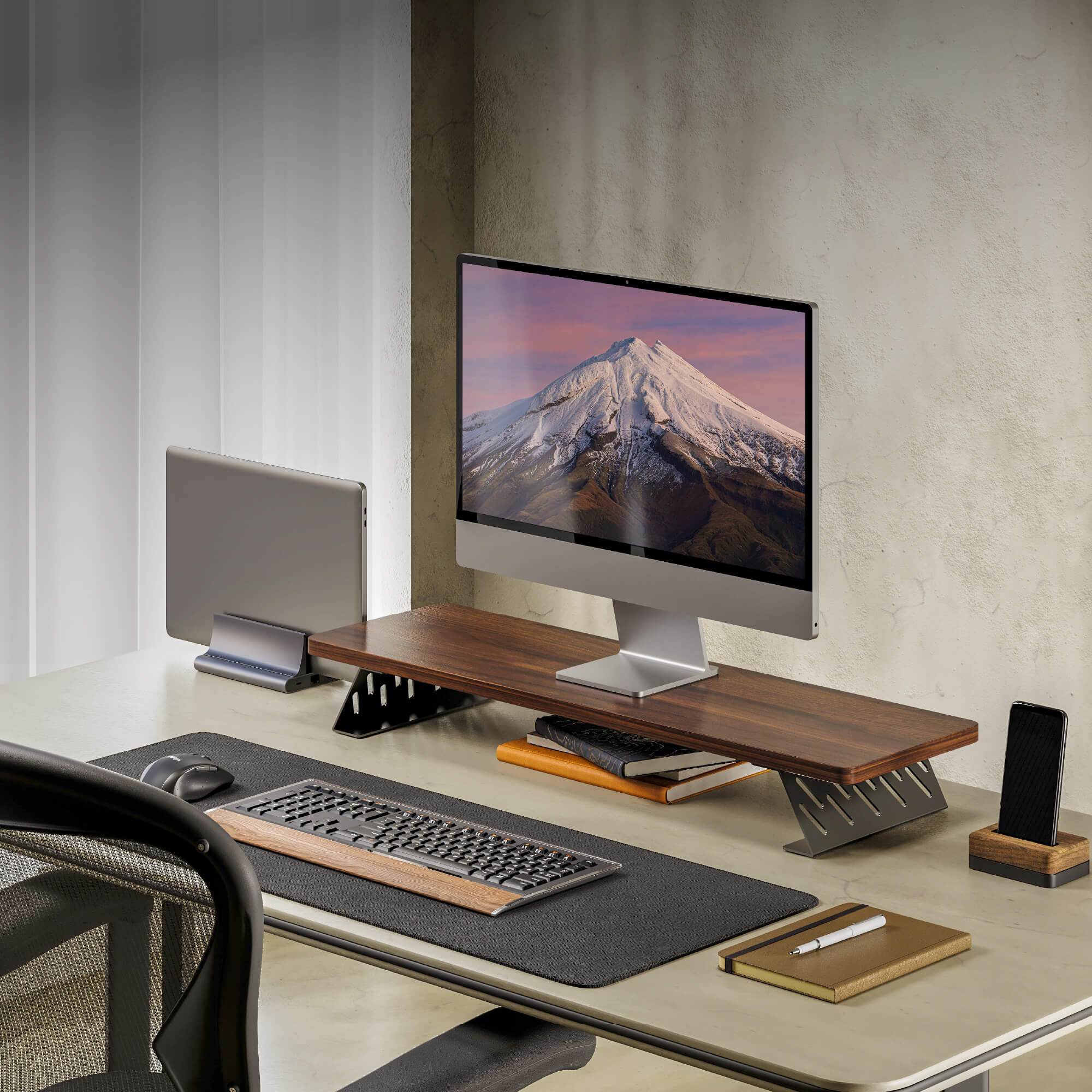 Stylish & Functional Monitor Risers for Modern Workspaces | FENGE