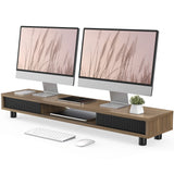 Bastion Large Monitor Stand D310 - 42.5" Walnut