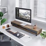 Bastion Large Monitor Stand D310 - 42.5" Walnut