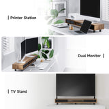 Bastion Large Monitor Stand D310 - 42.5" Walnut