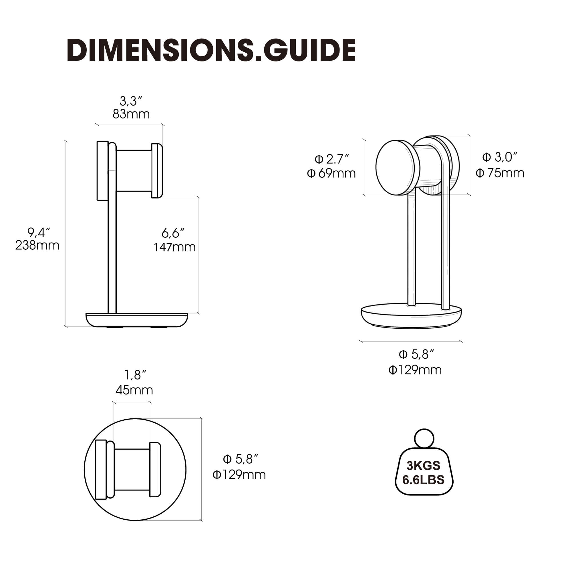 Headset Stand B012
