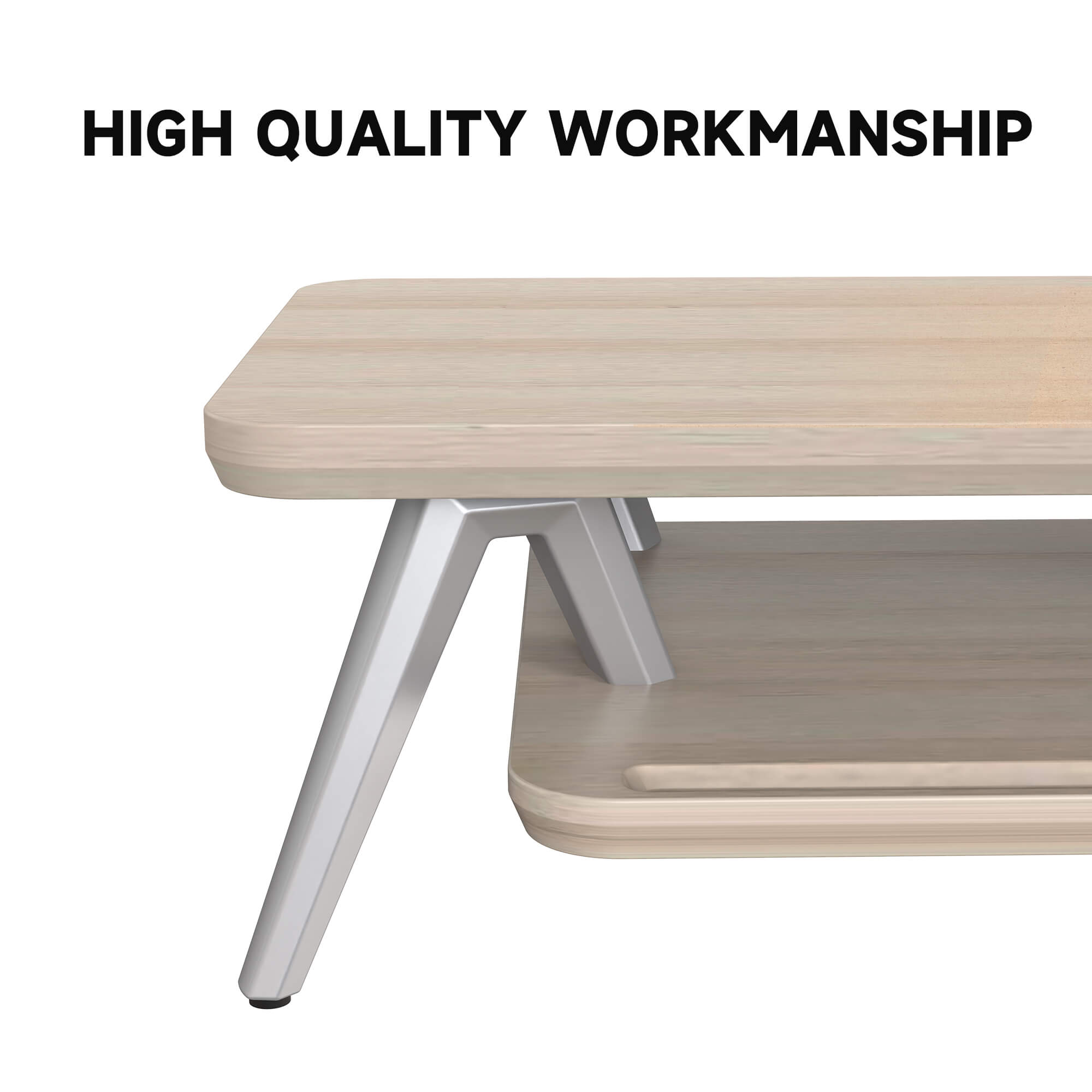 high quality desk shelf rodin large oak