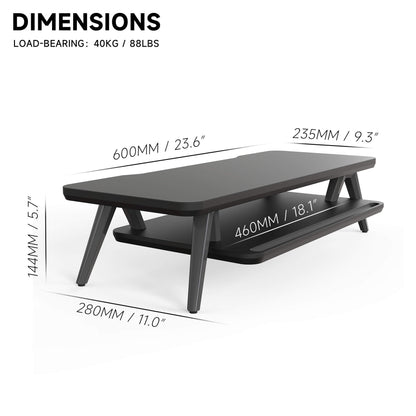 fenge rodin desk shelf small dimension black2