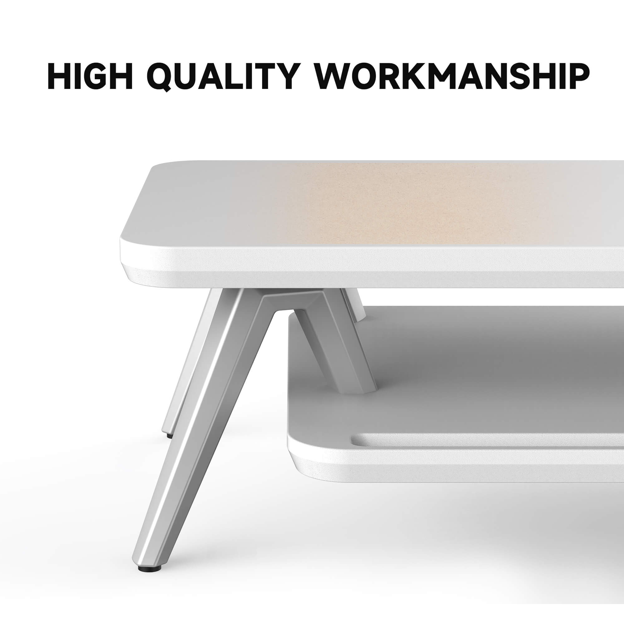 high quality desk shelf rodin small white#color_white