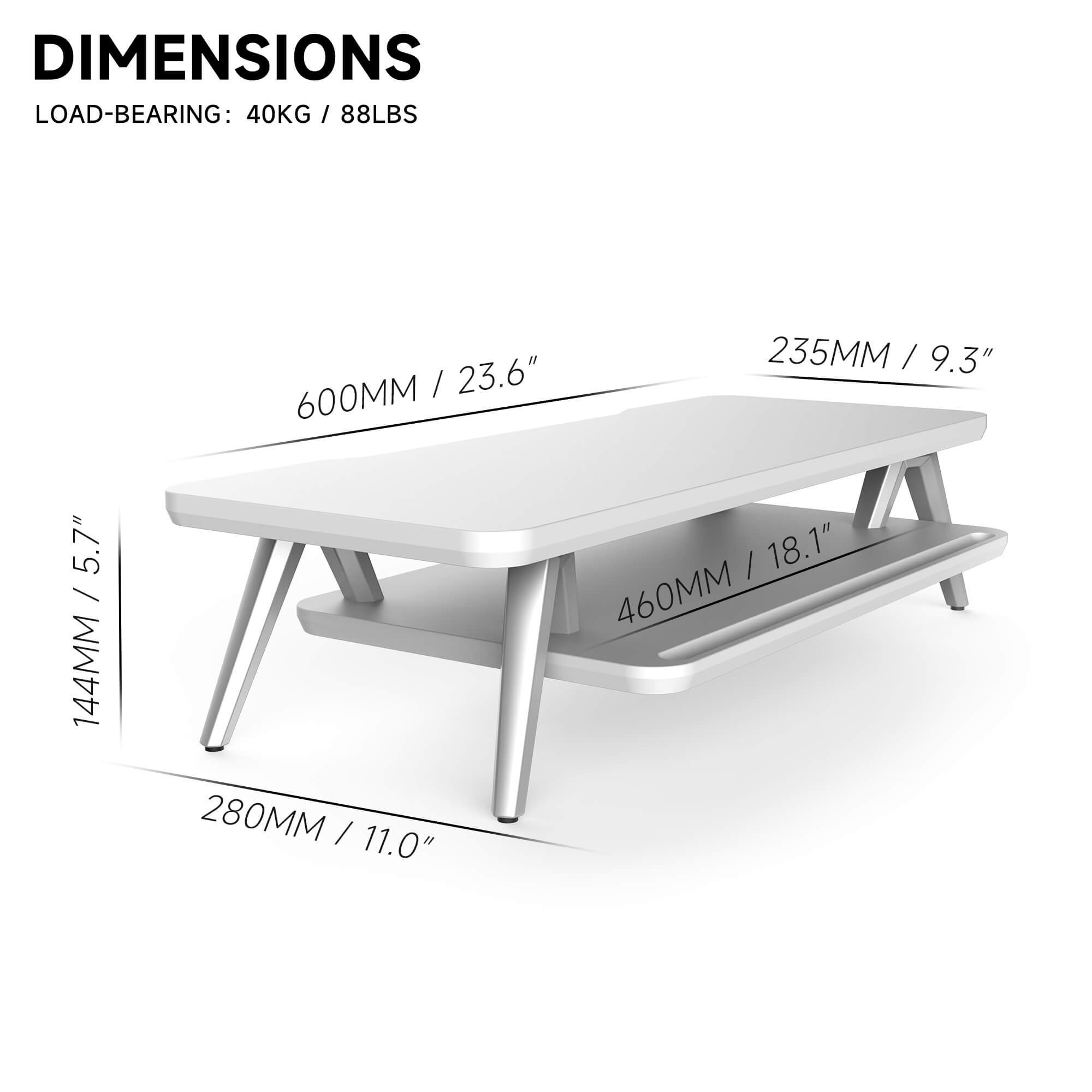 fenge rodin desk shelf small dimension white2