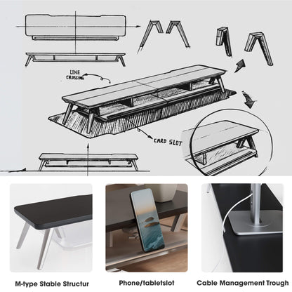 Rodin Monitor Riser A410
