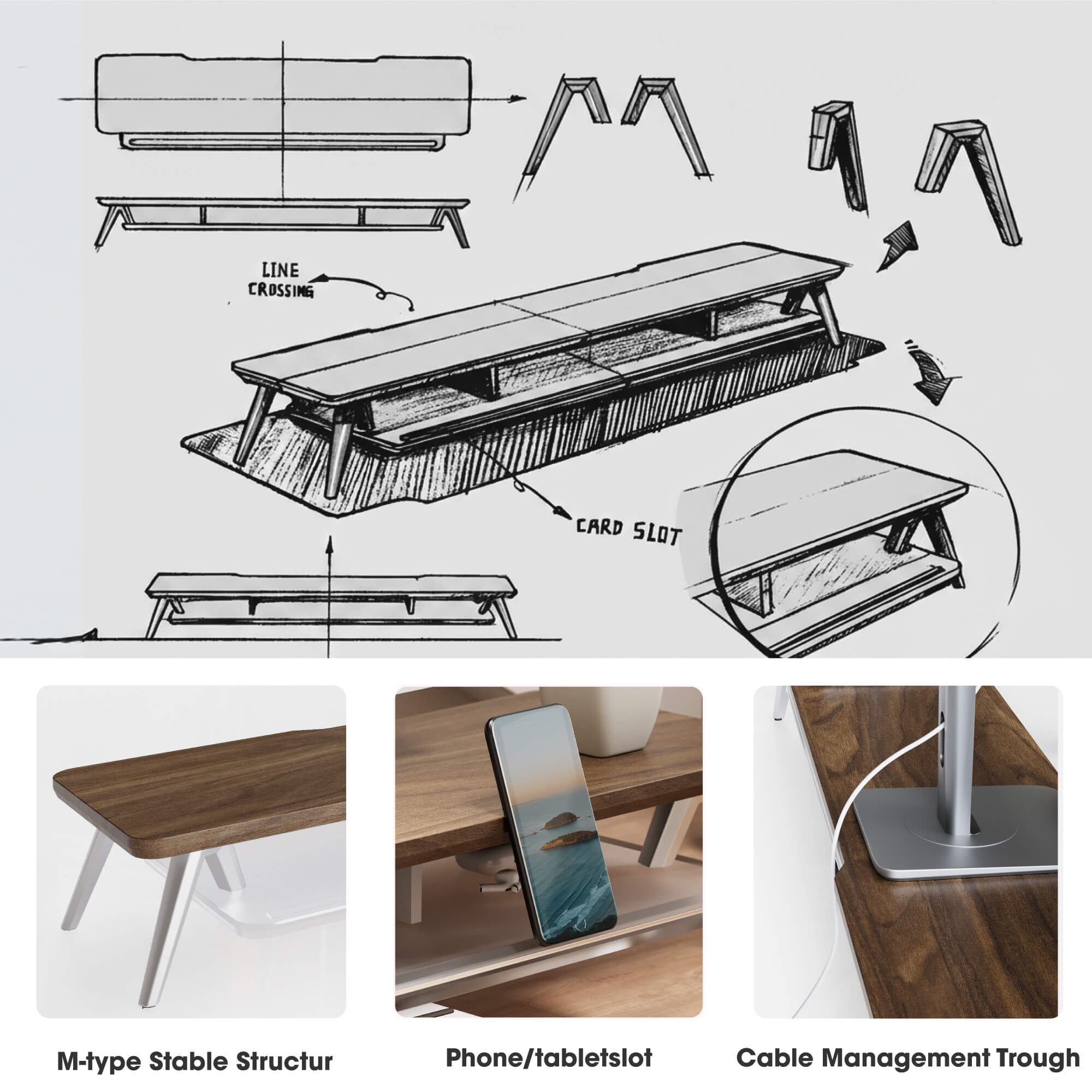 Rodin Monitor Riser A410