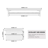 Yugen Small Monitor Stand Y206 - 23.6" Black