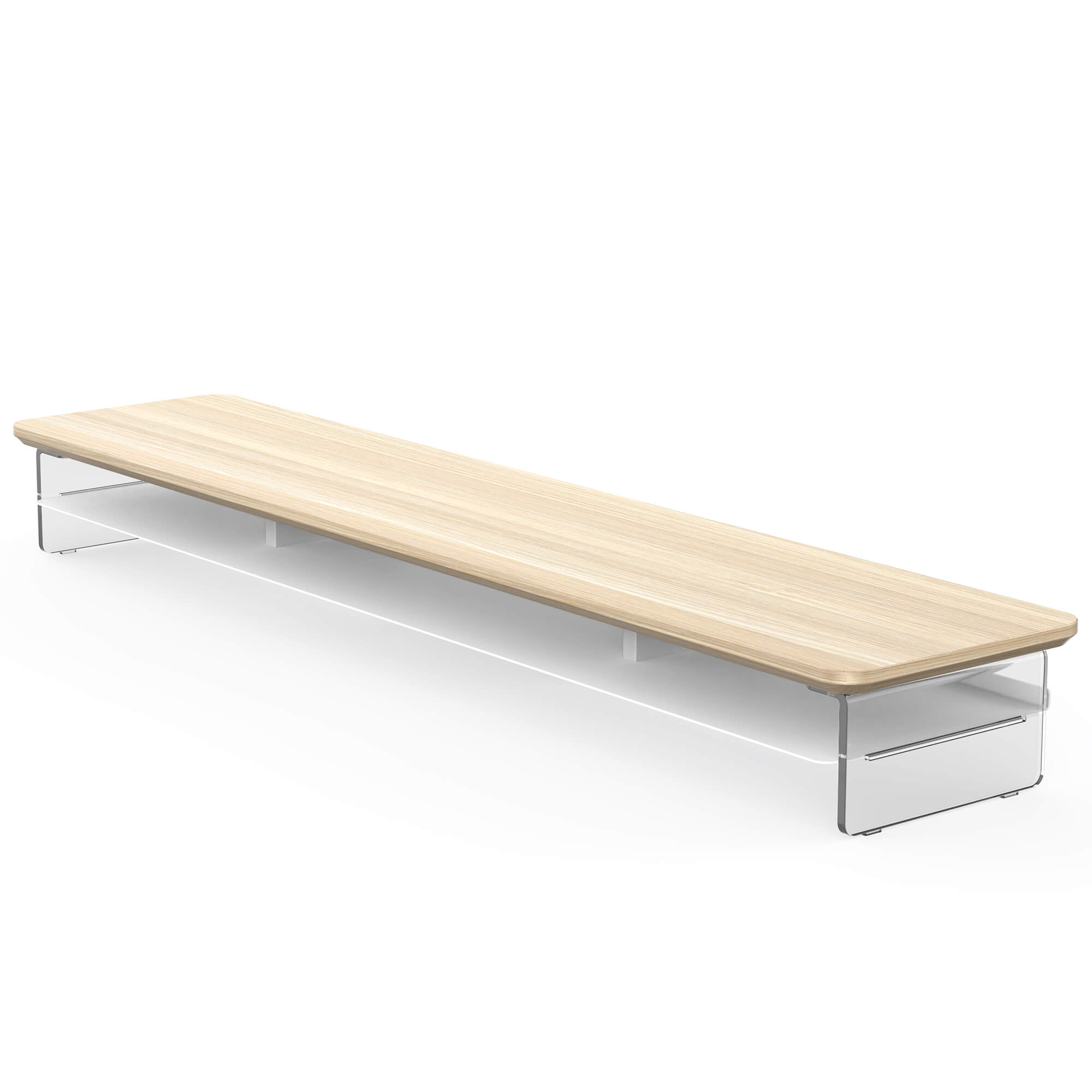 desk shelf yugen large frame oak