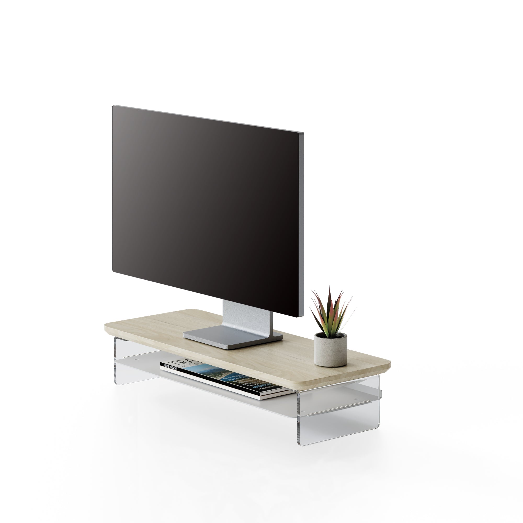 fenge desk shelf yugen small oak#color_oak
