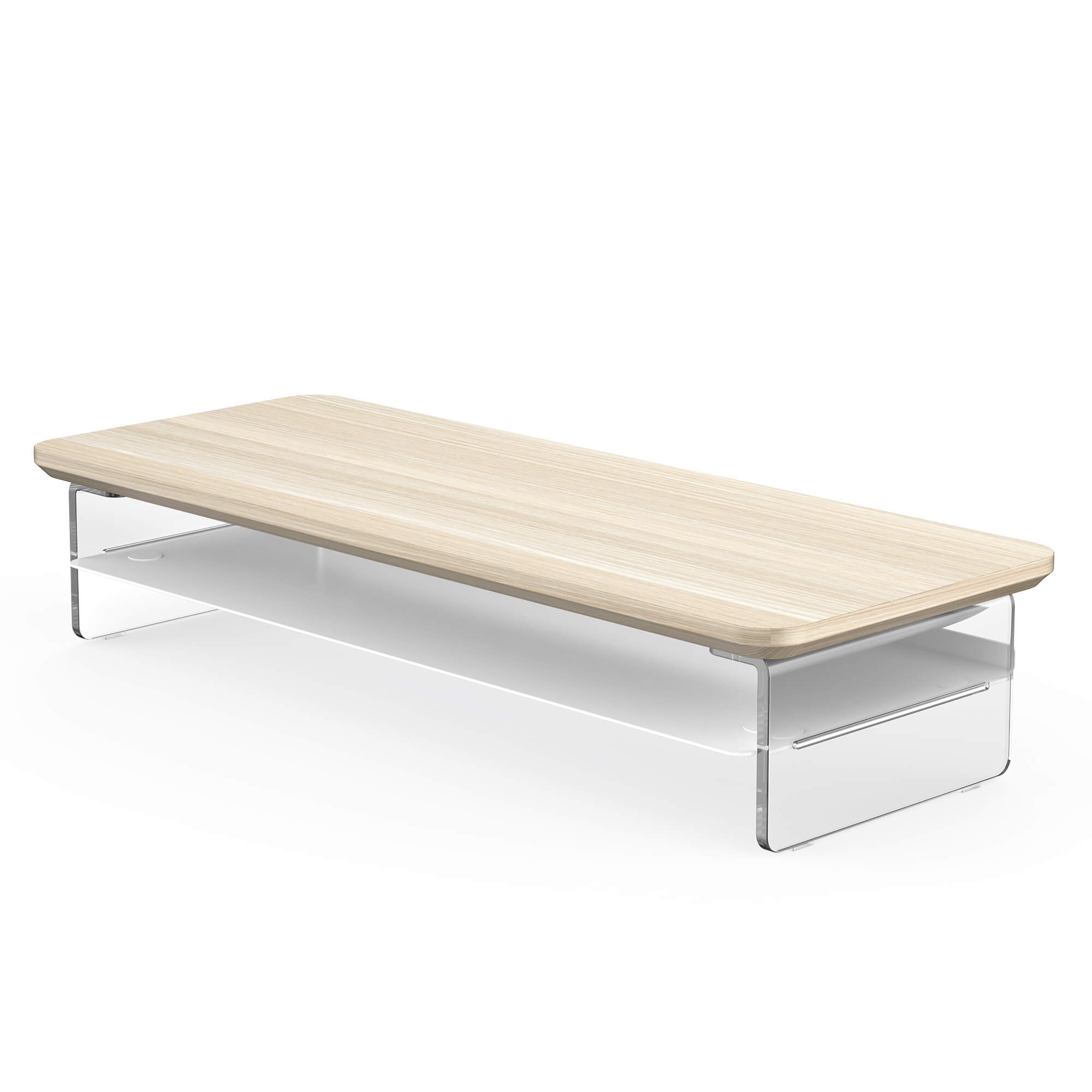 desk shelf yugen small frame oak