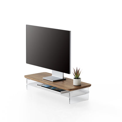fenge desk shelf yugen small walnut